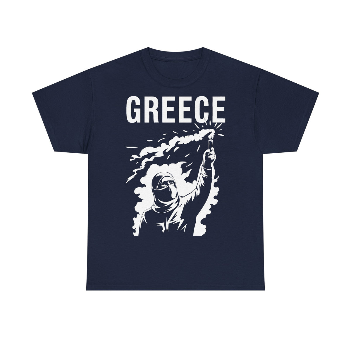 Grecia Grecia hooligan bandera escudo patria fútbol deporte aficionado idea de regalo - camiseta unisex