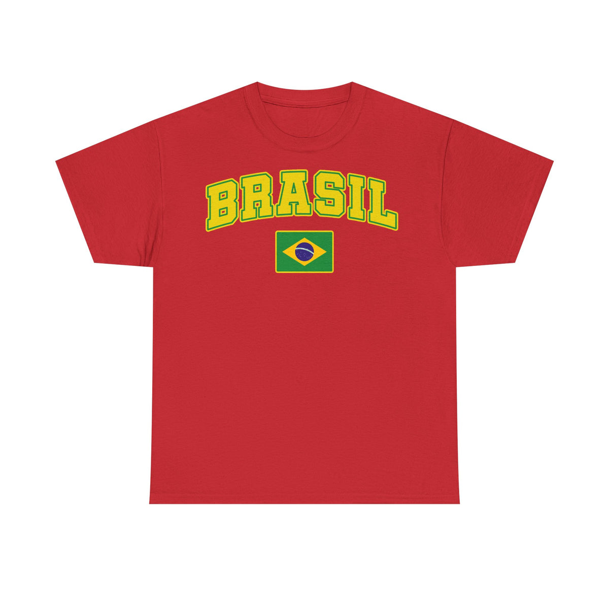 Brazil Brasilien Wappen Flagge Sport Fan Fußball Geschenkidee - Unisex T-Shirt