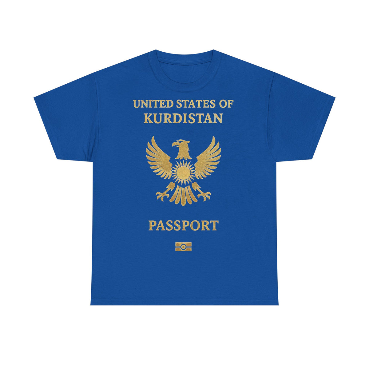 United States Of Kurdistan Passport Adler Identität - Unisex T-Shirt