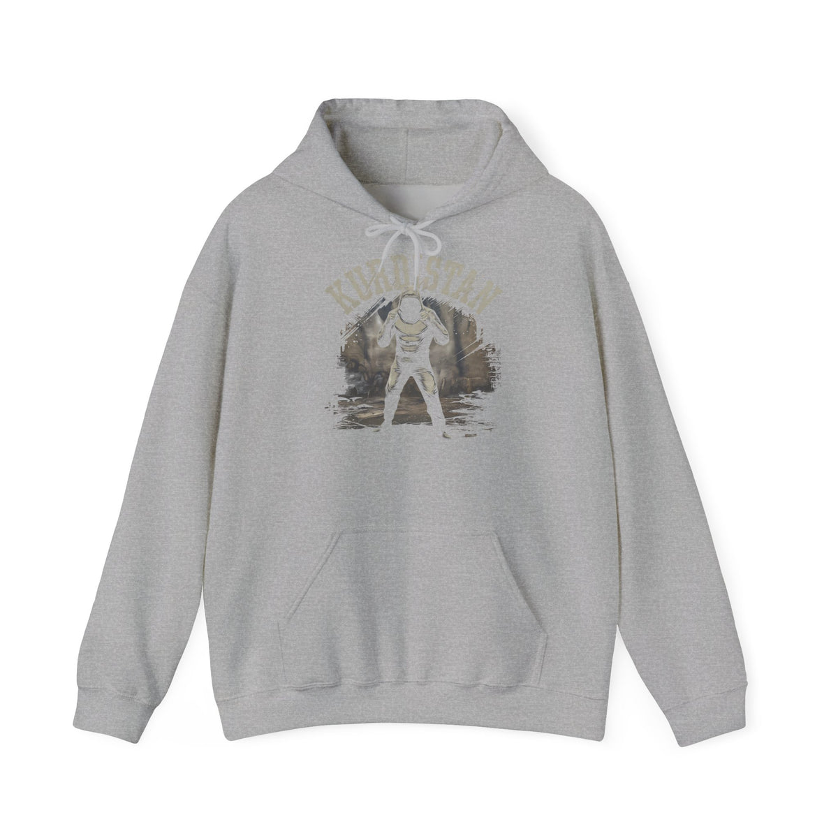 Kurdistan hooligan patria orgoglio stemma bandiera sport calcio tifoso regalo - Felpa con cappuccio unisex