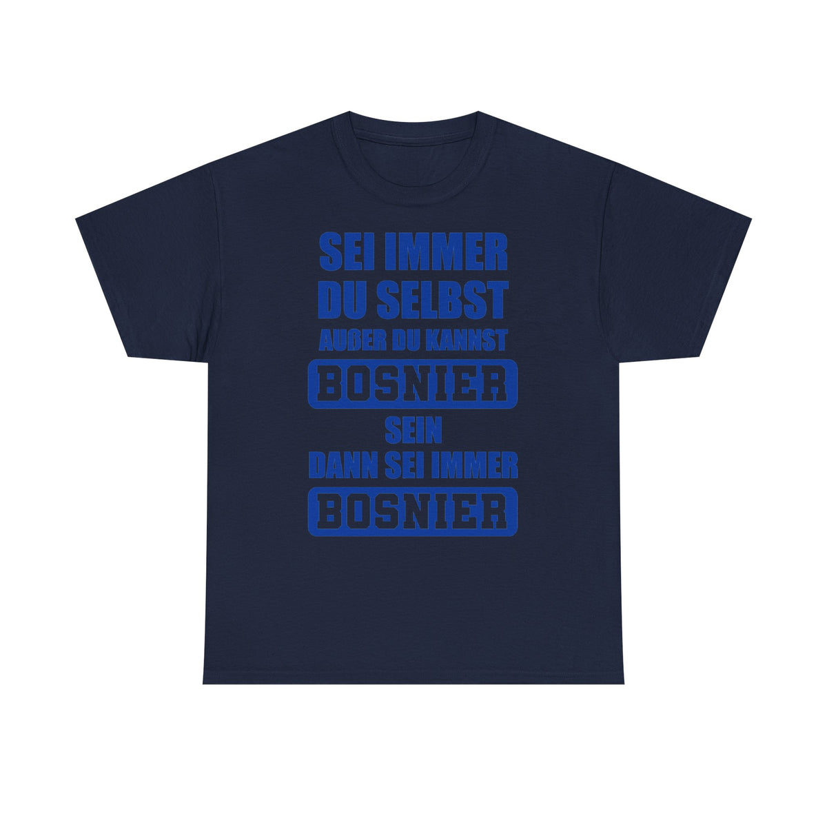 Bosnia escudo bandera orgullo patria aficionado al fútbol idea de regalo - Camiseta unisex