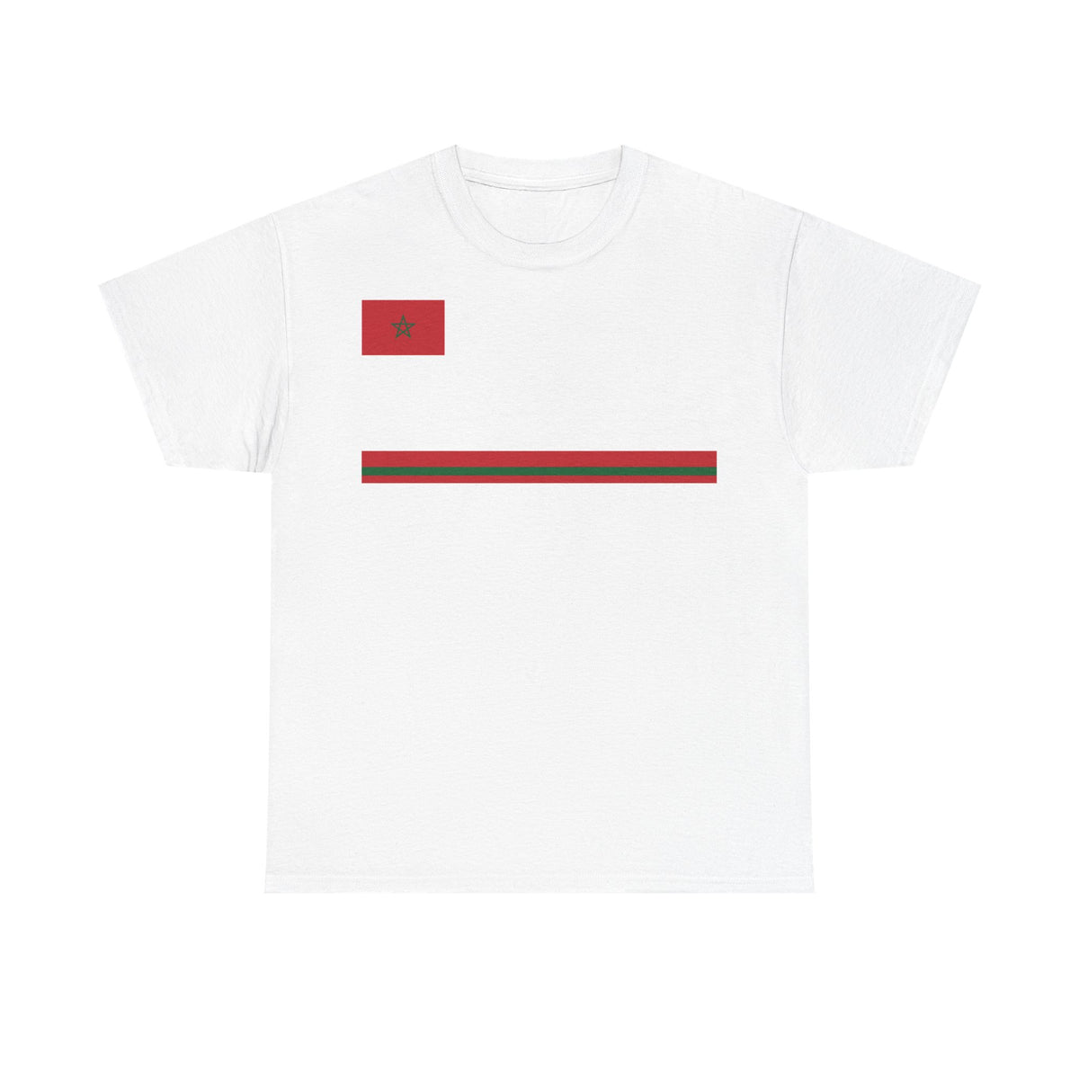 Marruecos Escudo Morocco Bandera Orgullo Fútbol Fan Deporte FIdea de regalo - Camiseta unisex