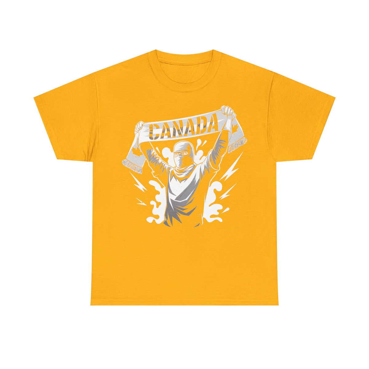 Canada Kanada Hooligan Wappen Flagge Fan Sport Fußball Geschenkidee - Unisey T-Shirt