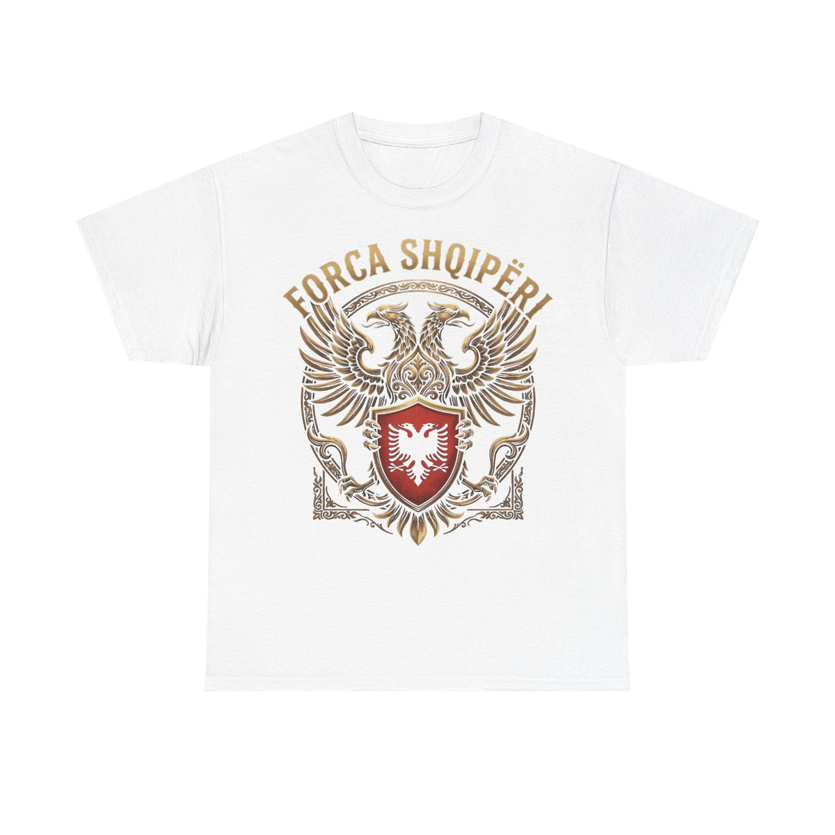 Forca Shqipäria Albania Edel Adler Wappen - Unisex T-Shirt