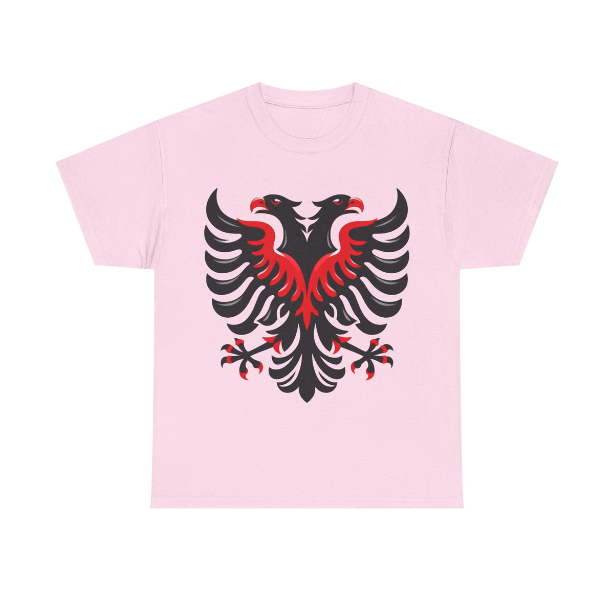 Aigle bicéphale albanais noble drapeau patrie fierté - T-shirt unisexe