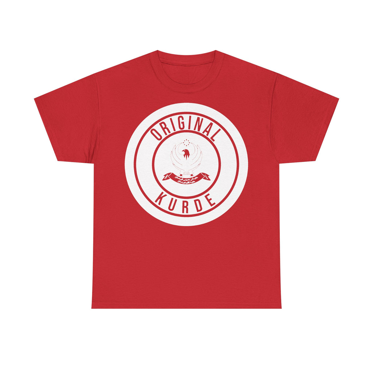 Kurdistán Azadi Escudo Bandera Patria Newroz Regalo - Camiseta unisex