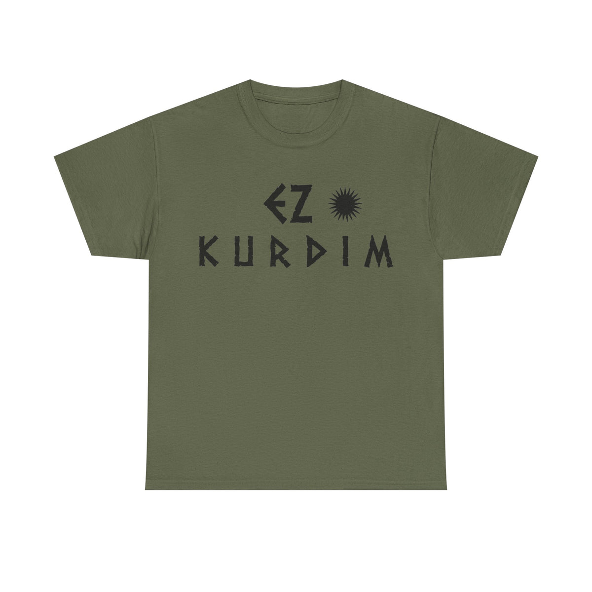EZ KURDIM Kurdistan Sonne Geschenkidee - Unisex T-Shirt