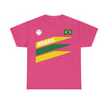 Brazil Brasilien Wappen Flagge Sport Fan Fußball Geschenkidee - Unisex T-Shirt
