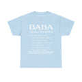 Definition von Baba Geschenkidee - Unisex T-Shirt