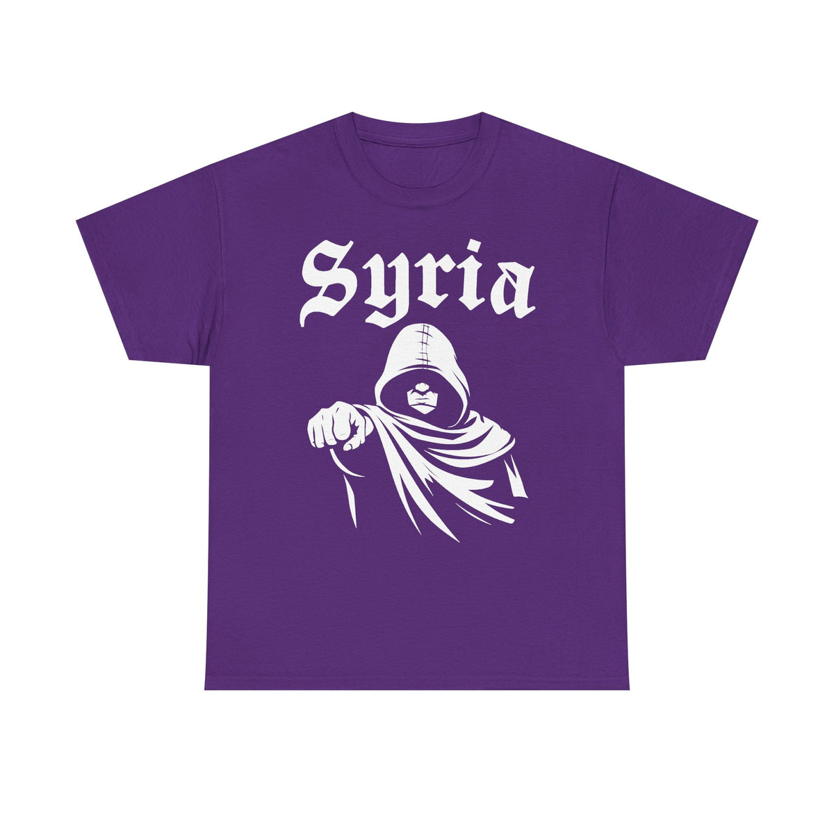 Syria Syrien Hooligan Wappen Flagge Heimat Sport Fußball Fan Geschenkidee - Unisex T-Shirt