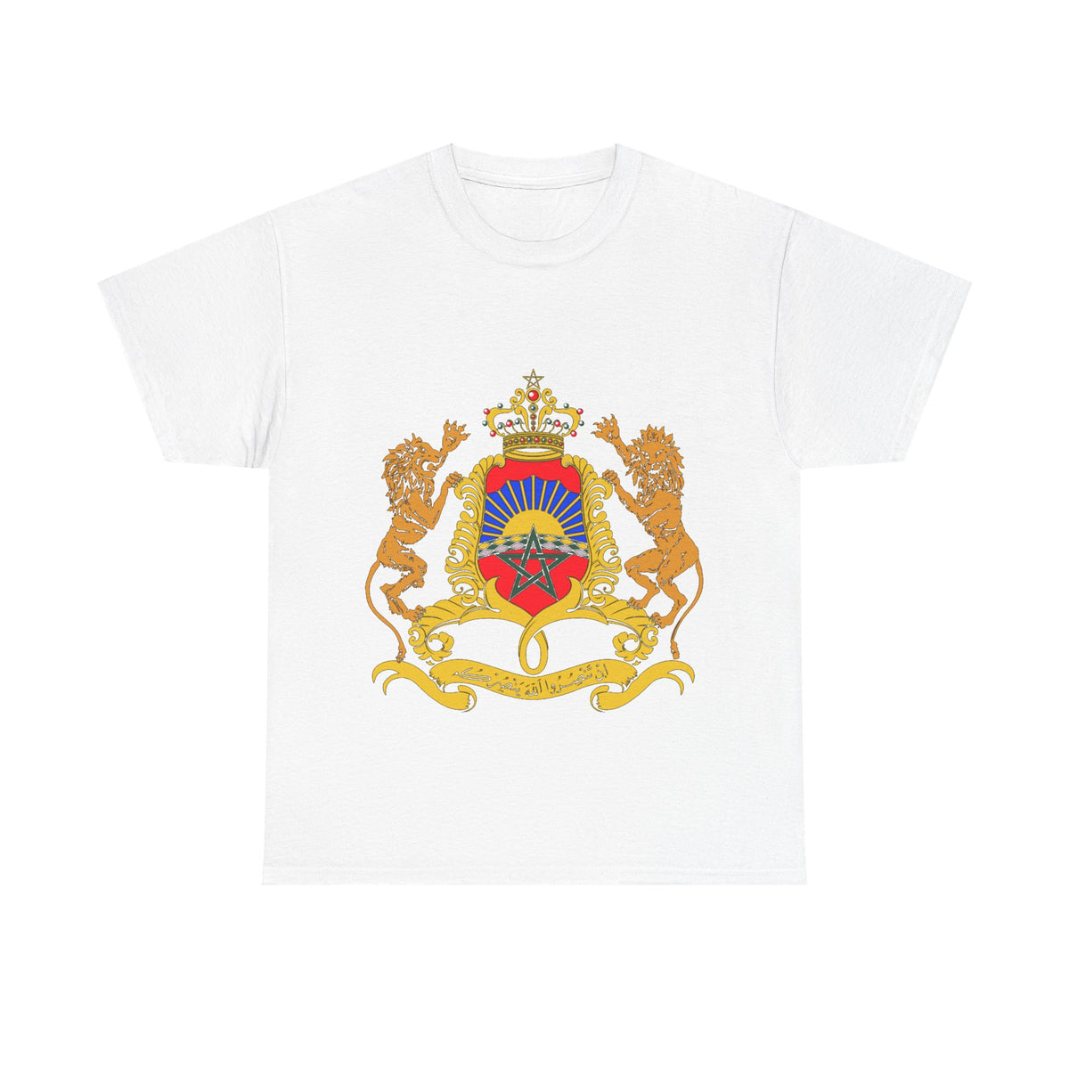 Marruecos Escudo Morocco Bandera Orgullo Fútbol Fan Deporte FIdea de regalo - Camiseta unisex