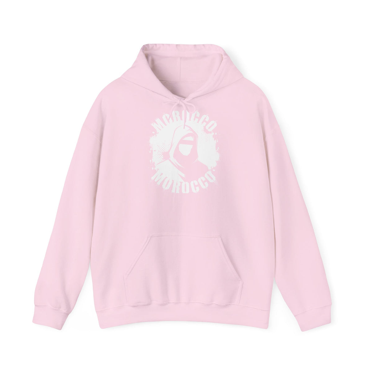 Stemma hooligan del Marocco, bandiera del Marocco, tifoso di calcio, sport, idea regalo - Felpa con cappuccio unisex