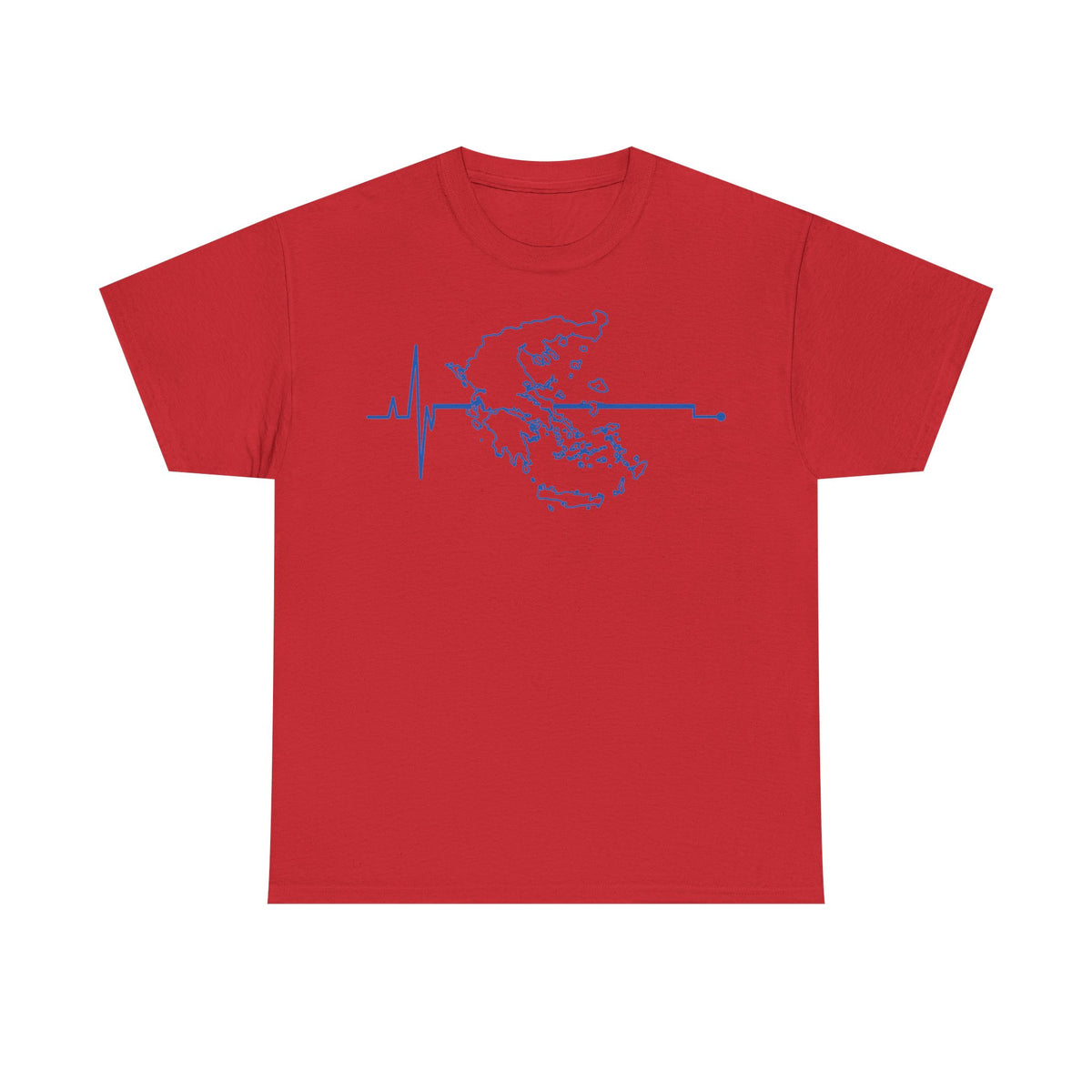 Grecia Grecia Bandera Escudo Patria Fútbol Deporte Aficionado Idea de regalo - Camiseta unisex