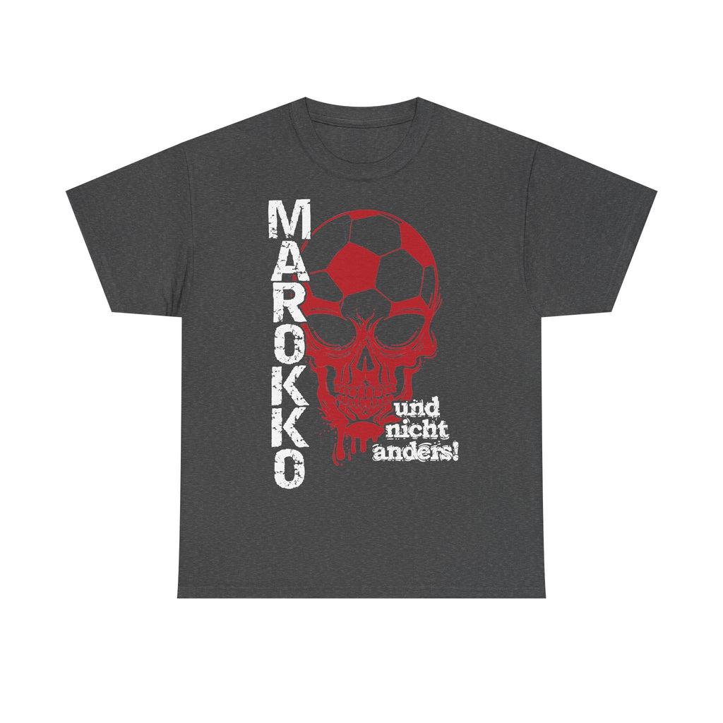 Marokko Wappen Morocco Flagge Stolz Fußball Fan Sport FGeschenkidee - Unisex T-Shirt