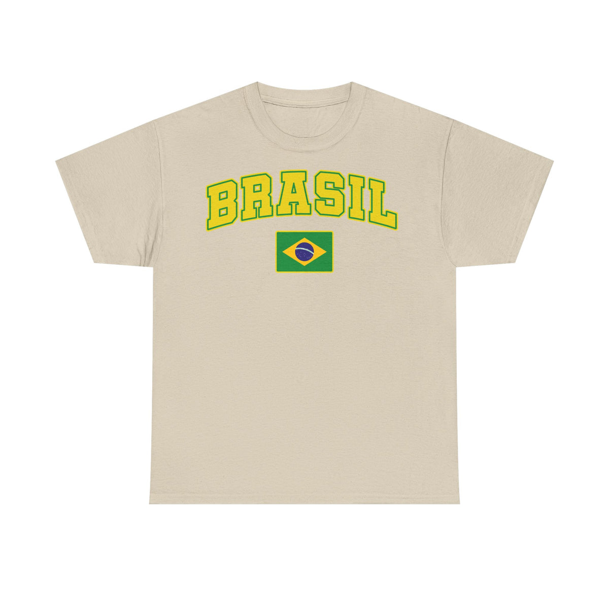Brazil Brasilien Wappen Flagge Sport Fan Fußball Geschenkidee - Unisex T-Shirt