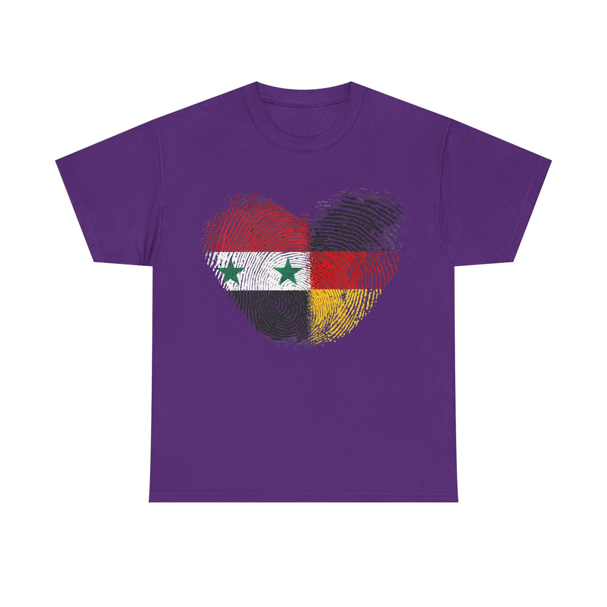 Syria Syrien Wappen Flagge Heimat Sport Fan Geschenkidee - Unisex T-Shirt