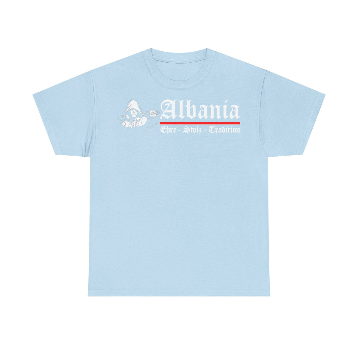 Camiseta unisex de Albania, escudo albanés, bandera, águila, fútbol, aficionado, deporte