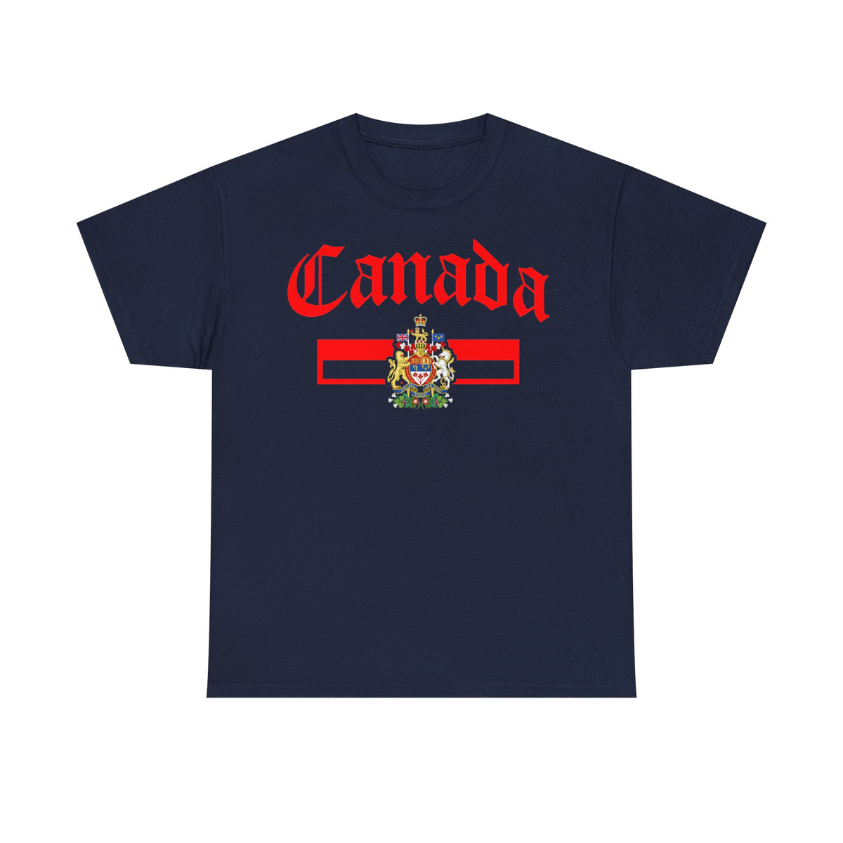Canada Kanada Wappen Flagge Fan Sport Fußball Geschenkidee - Unisey T-Shirt