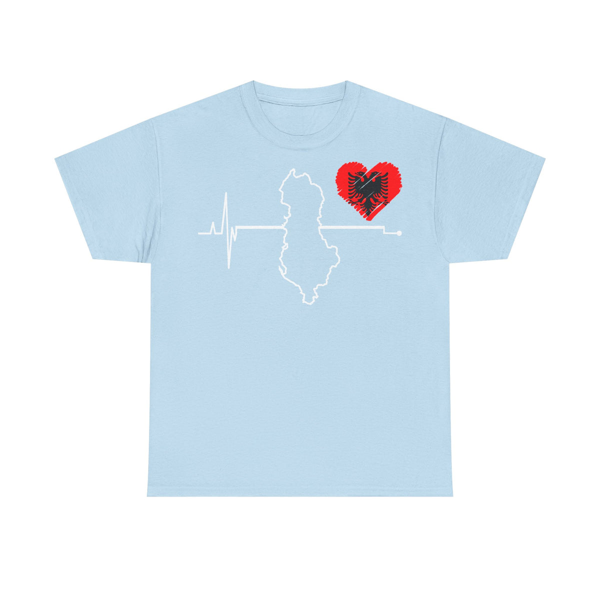 Albania Wappen Shqiptar Flagge Adler Fußball Fan Sport Unisex T Shirt