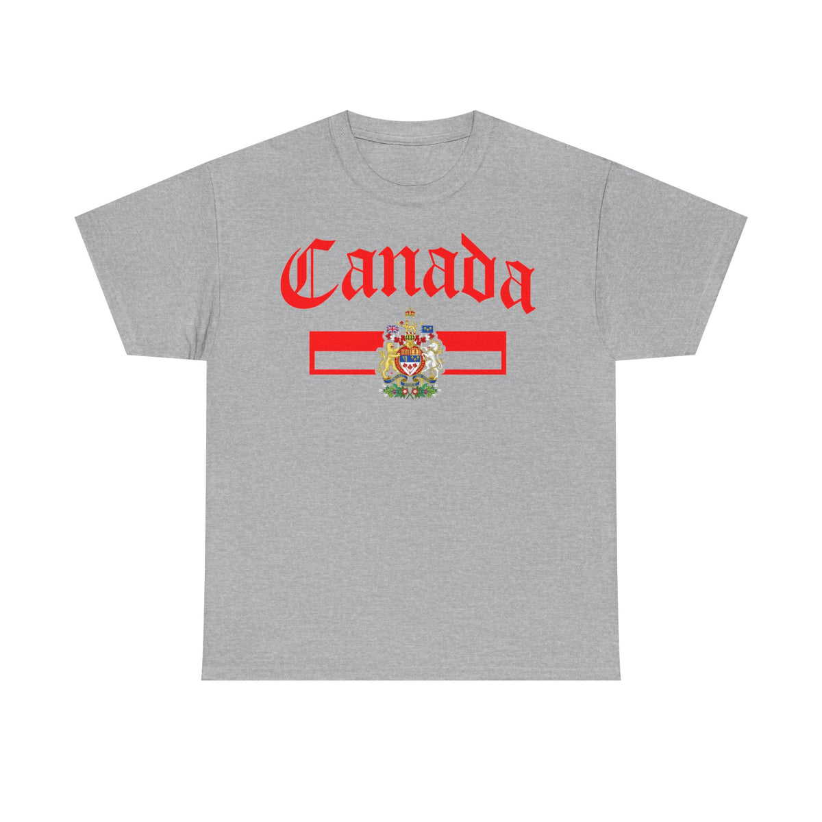Canada Kanada Wappen Flagge Fan Sport Fußball Geschenkidee - Unisey T-Shirt