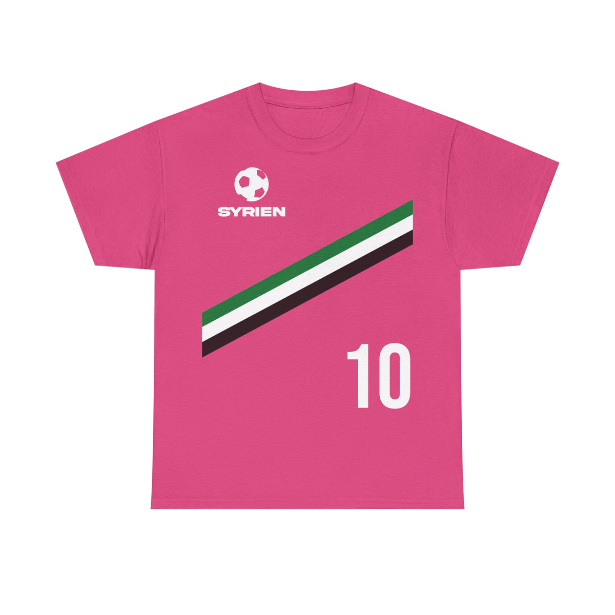 Syria Syrien Wappen Flagge Heimat Sport Fan Geschenkidee - Unisex T-Shirt