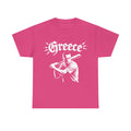 Greece Griechenland Hooligan Flagge Wappen Heimat Fußball Sport Fan Geschenkidee - Unisex T-Shirt