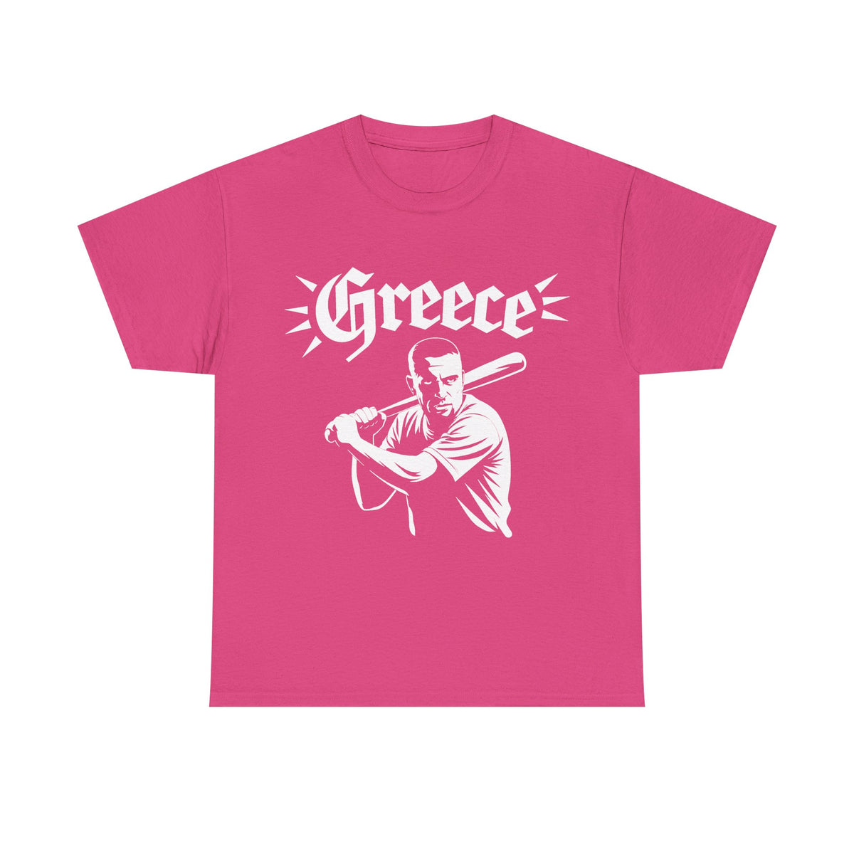 Greece Griechenland Hooligan Flagge Wappen Heimat Fußball Sport Fan Geschenkidee - Unisex T-Shirt