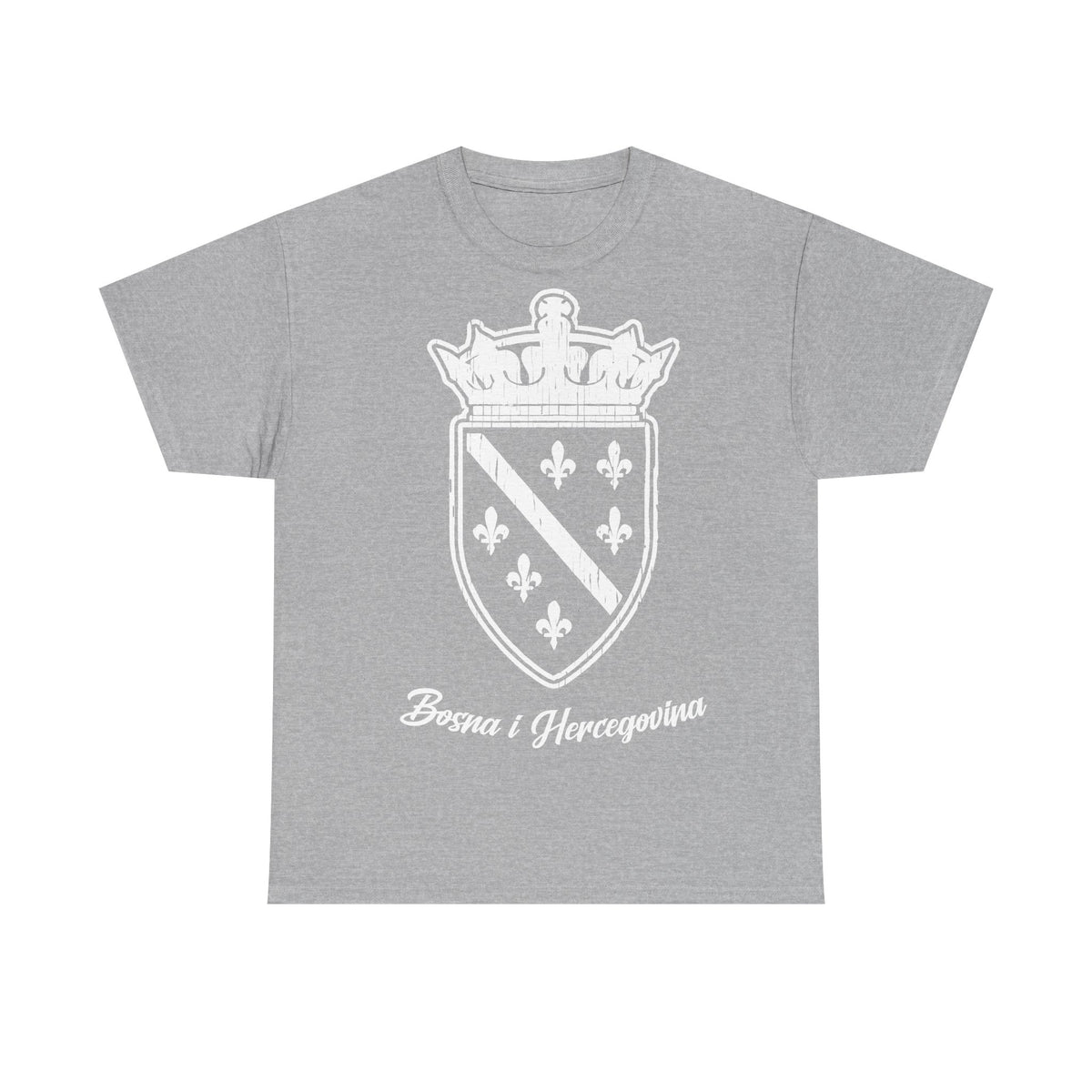 Bosnia y Herzegovina Escudo Bandera Orgullo Idea de regalo - Camiseta unisex