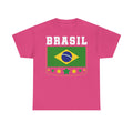 Brazil Brasilien Wappen Flagge Sport Fan Fußball Geschenkidee - Unisex T-Shirt