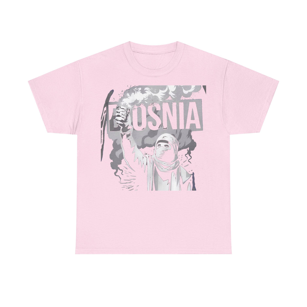 Bosnia escudo bandera orgullo patria aficionado al fútbol idea de regalo - Camiseta unisex