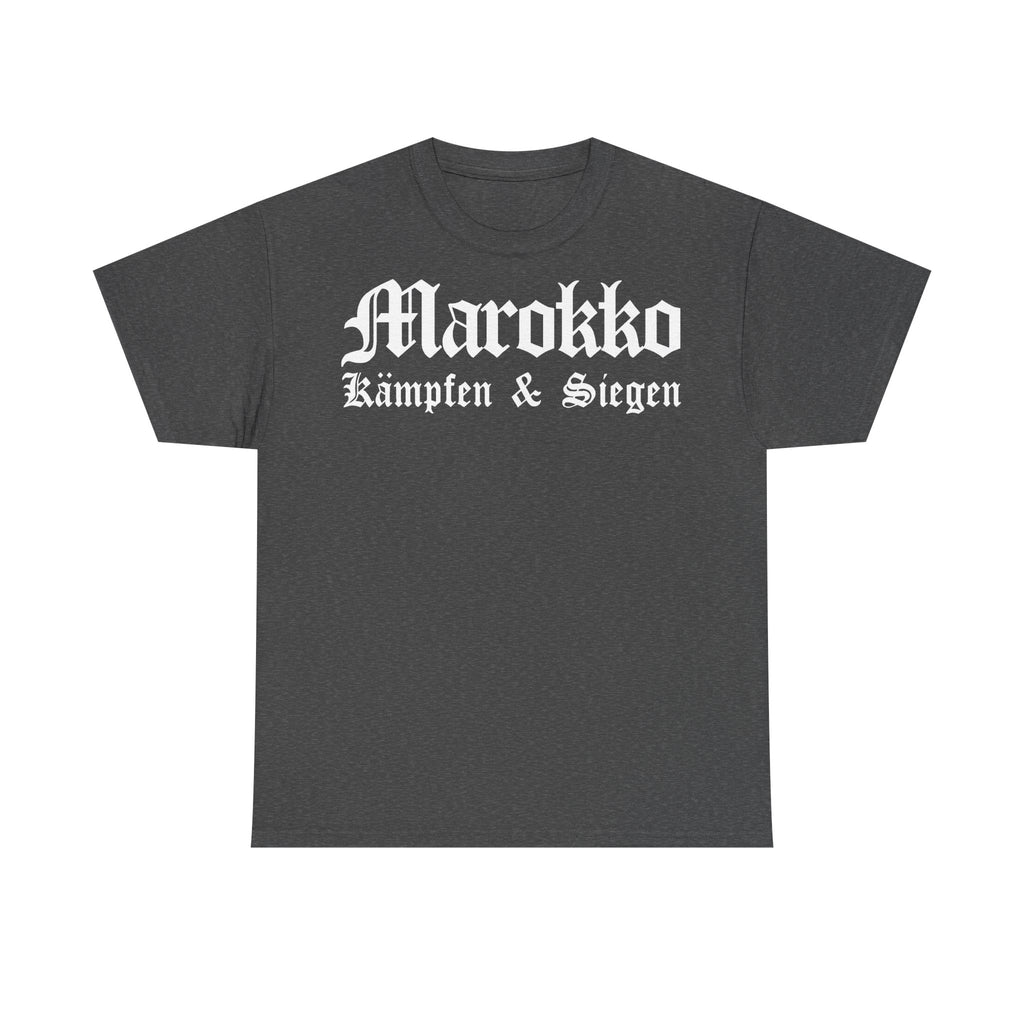 Marokko Wappen Morocco Flagge Stolz Fußball Fan Sport FGeschenkidee - Unisex T-Shirt