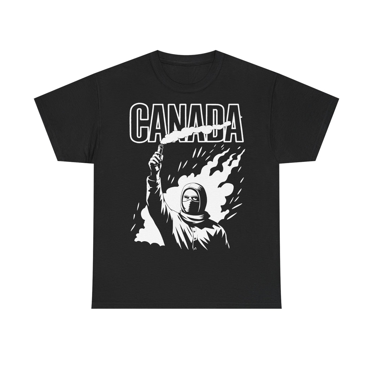 Canada Kanada Hooligan Wappen Flagge Fan Sport Fußball Geschenkidee - Unisey T-Shirt