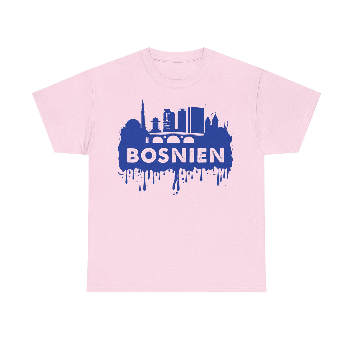 Bosnia escudo bandera orgullo patria aficionado al fútbol idea de regalo - Camiseta unisex