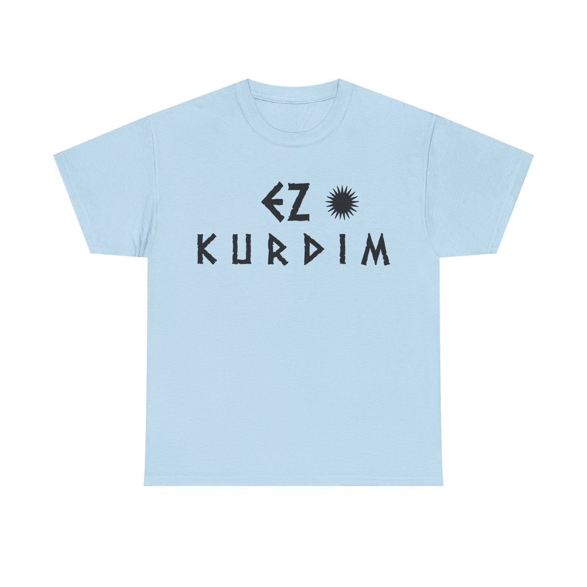 EZ KURDIM Kurdistan Sonne Geschenkidee - Unisex T-Shirt
