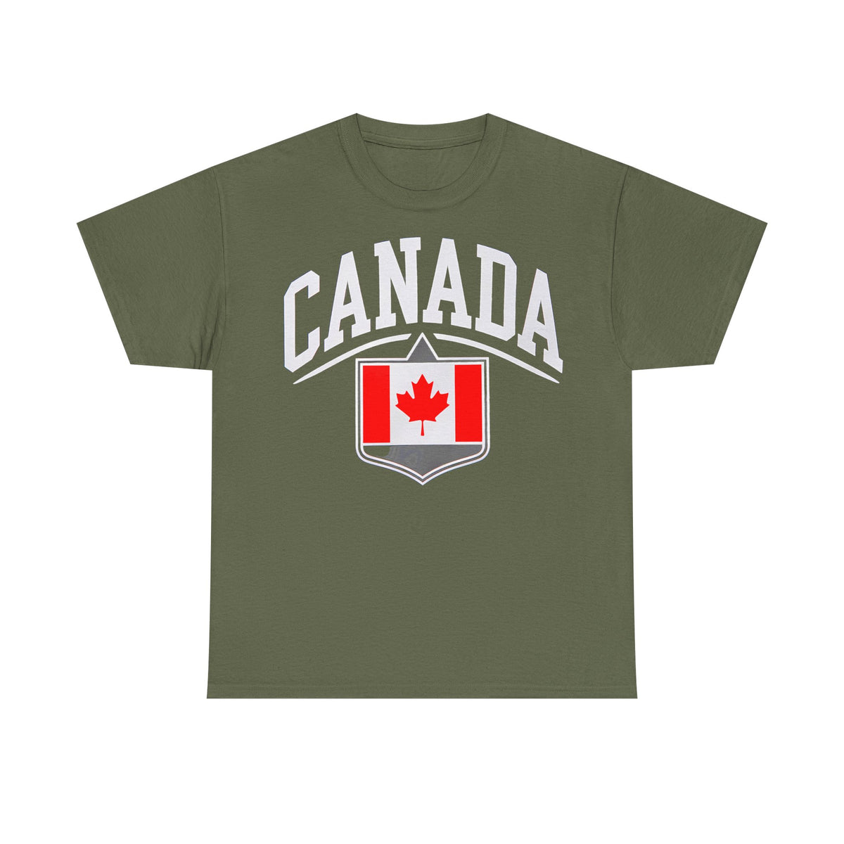 Canada Kanada Hooligan Wappen Flagge Fan Sport Fußball Geschenkidee - Unisey T-Shirt