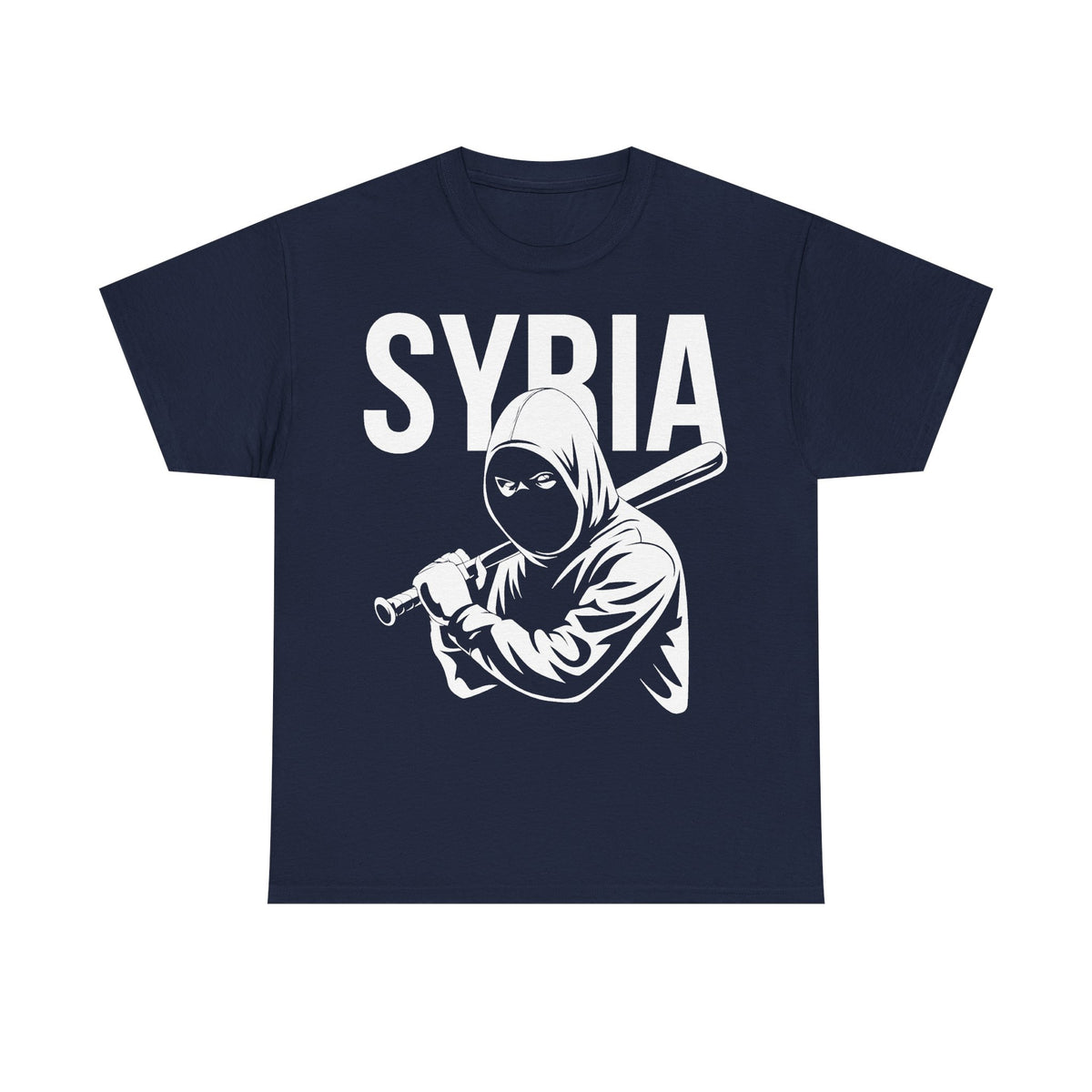 Syria Syrien Hooligan Wappen Flagge Heimat Sport Fußball Fan Geschenkidee - Unisex T-Shirt