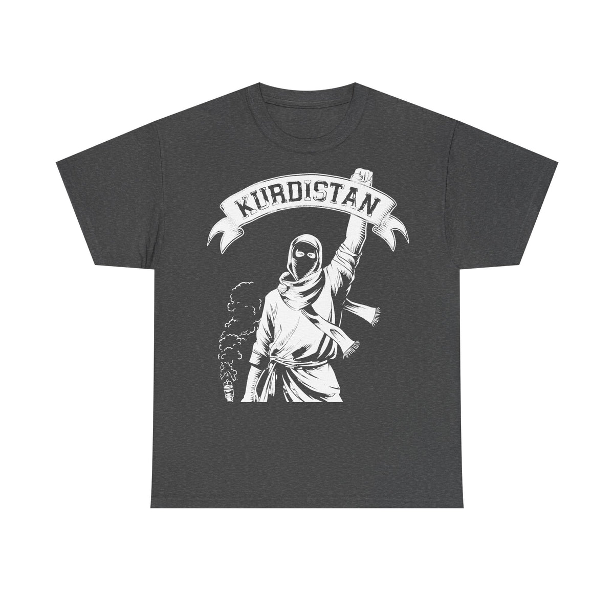 Kurdistan Hooligan Azadi Wappen Flagge Heimat Geschenk - Unisex T-Shirt