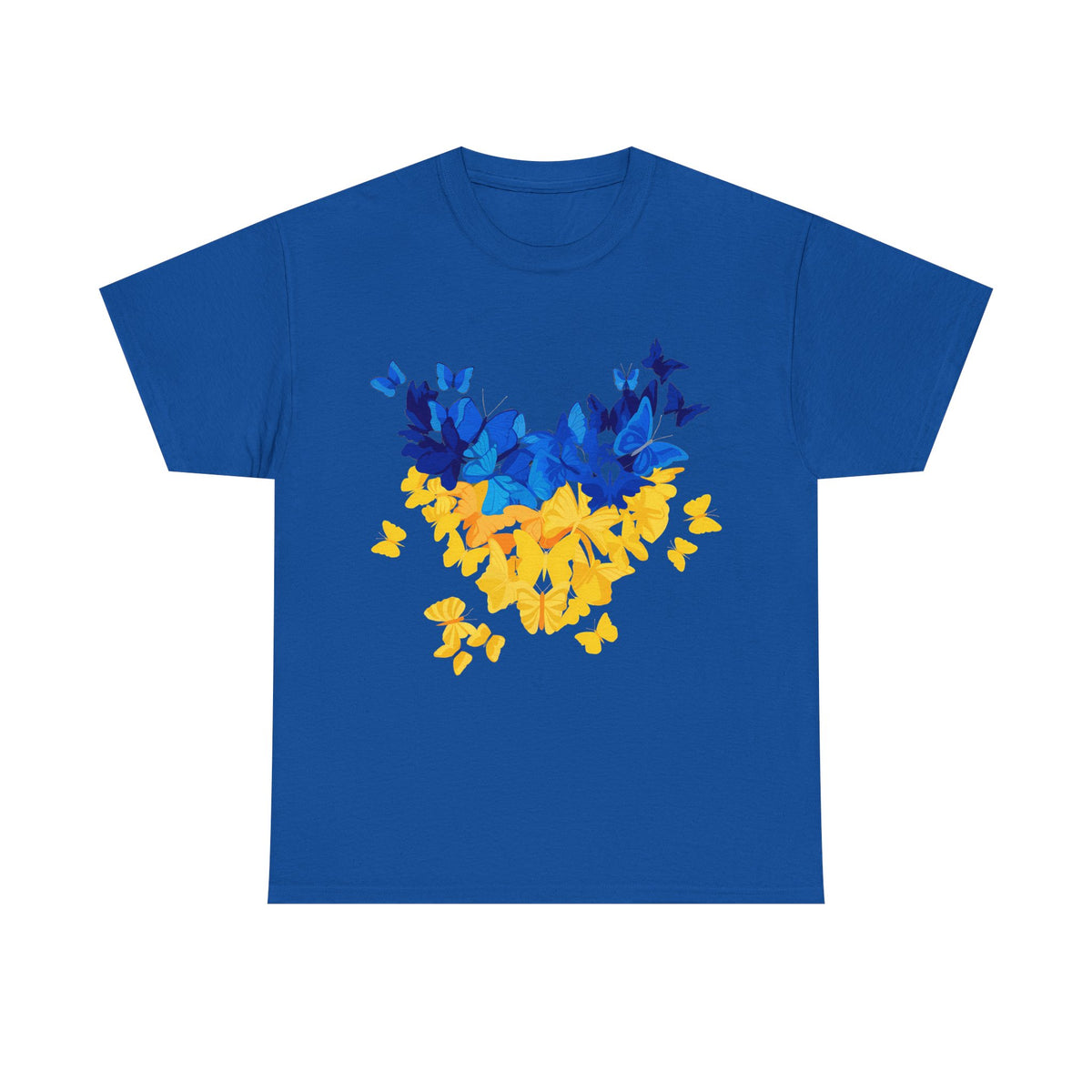 Bandera de Ucrania escudo idea de regalo afición al deporte moda vintage - Camiseta unisex