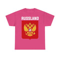 Russia Russland Moscaw Adler Flagge Wappen Geschenk Sport Fan Fashion - Unisex T-Shirt