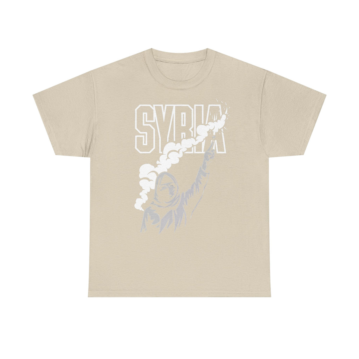 Syria Syrien Hooligan Wappen Flagge Heimat Sport Fußball Fan Geschenkidee - Unisex T-Shirt