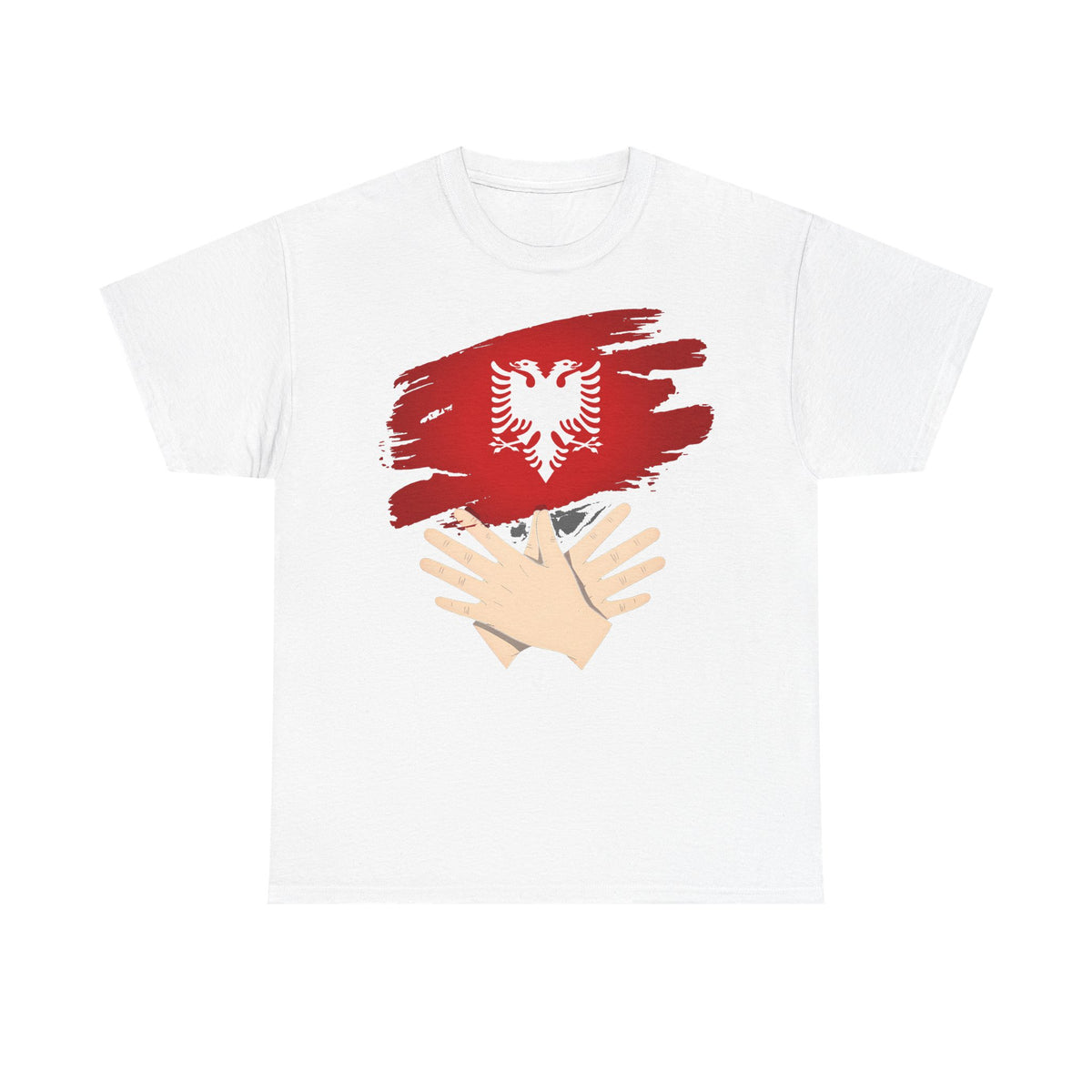 Camiseta unisex de Albania, escudo albanés, bandera, águila, fútbol, aficionado, deporte