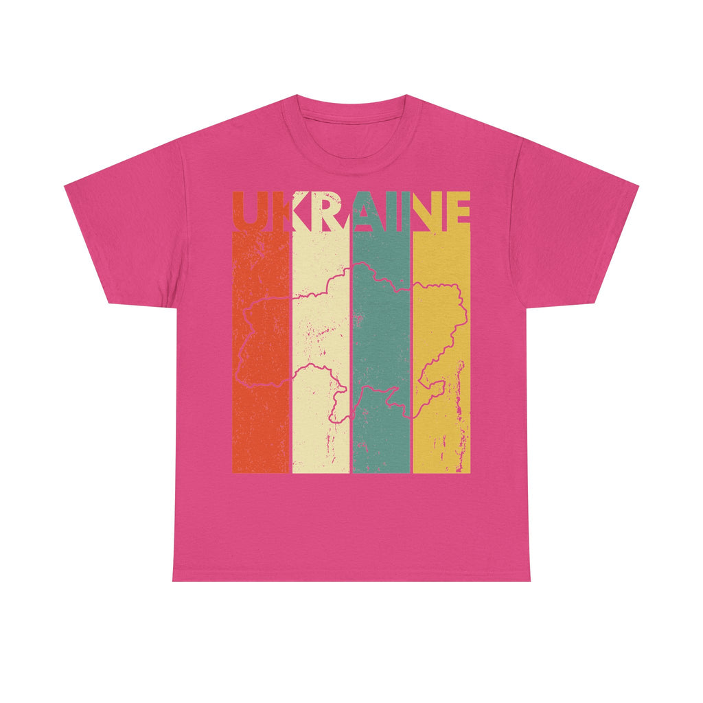 Ukraine Flagge Wappen Geschenkidee Sport Fan Fashion Vintage - Unisex T-Shirt