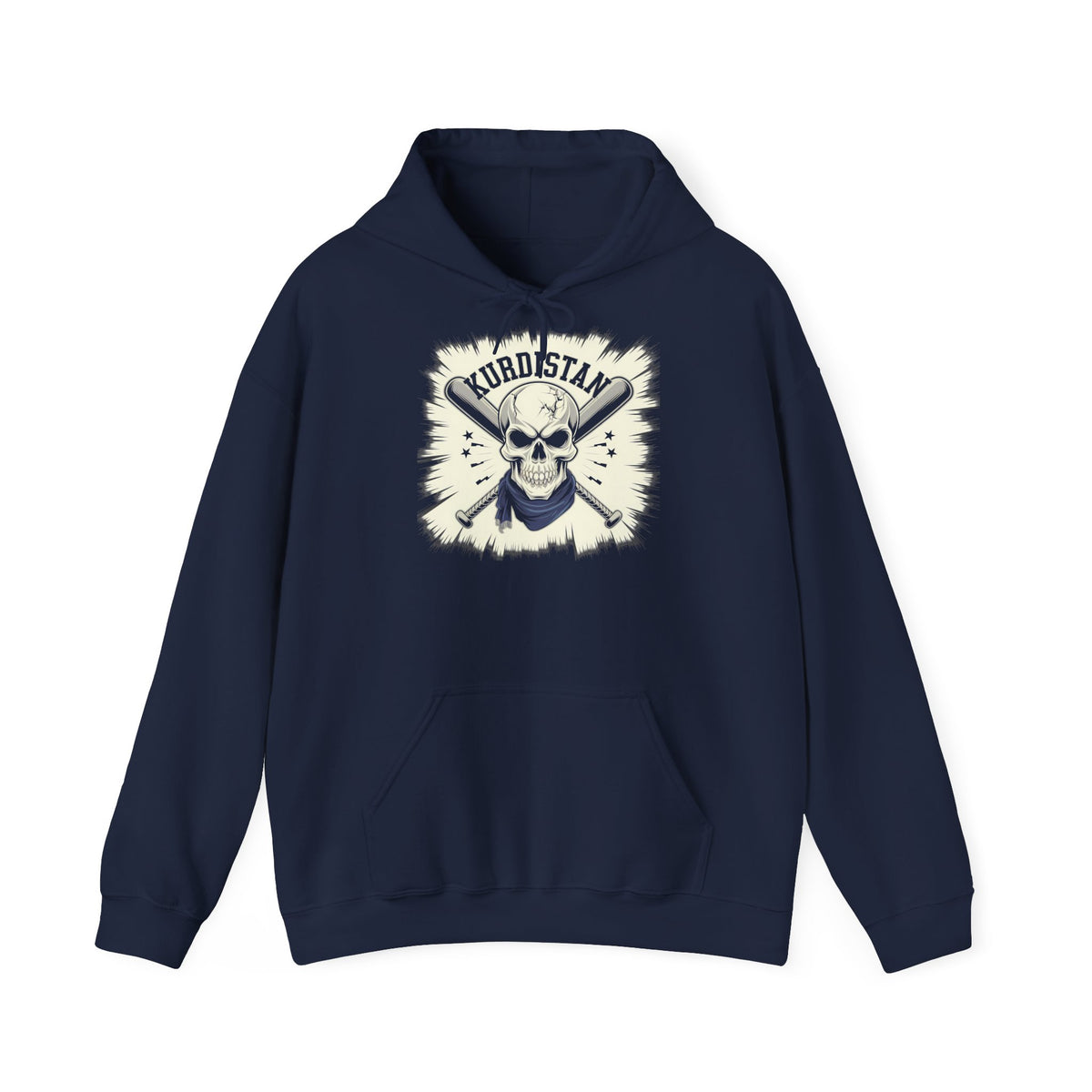 Kurdistan hooligan patria orgoglio stemma bandiera sport calcio tifoso regalo - Felpa con cappuccio unisex
