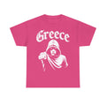 Greece Griechenland Hooligan Flagge Wappen Heimat Fußball Sport Fan Geschenkidee - Unisex T-Shirt