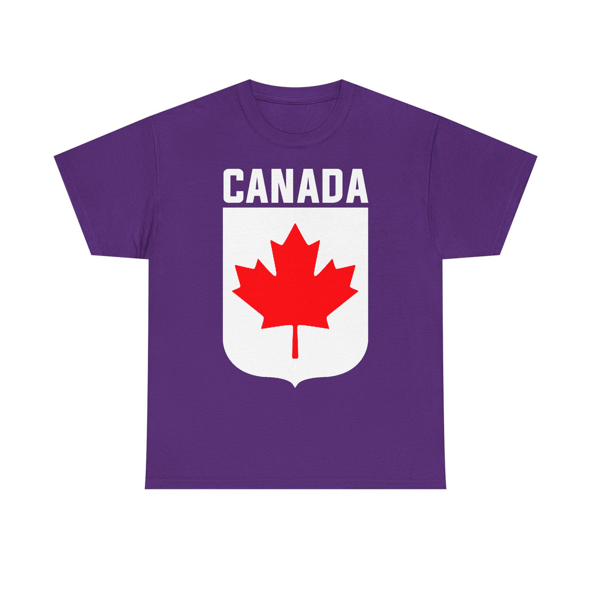 Canada Kanada Wappen Flagge Fan Sport Fußball Geschenkidee - Unisey T-Shirt