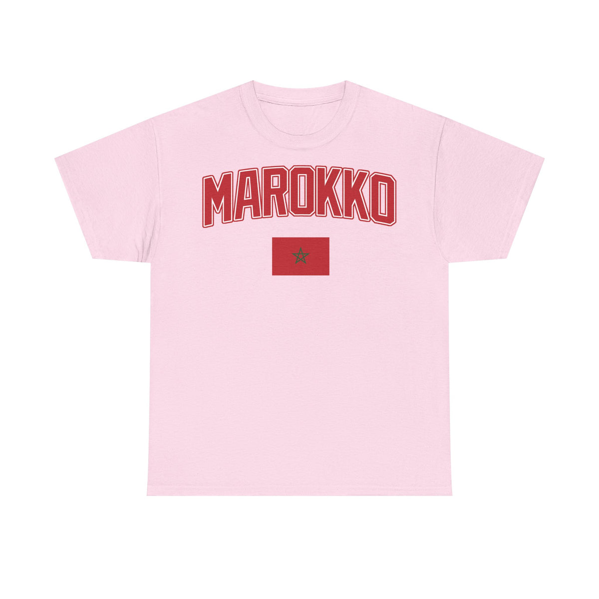 Marruecos Escudo Morocco Bandera Orgullo Fútbol Fan Deporte FIdea de regalo - Camiseta unisex