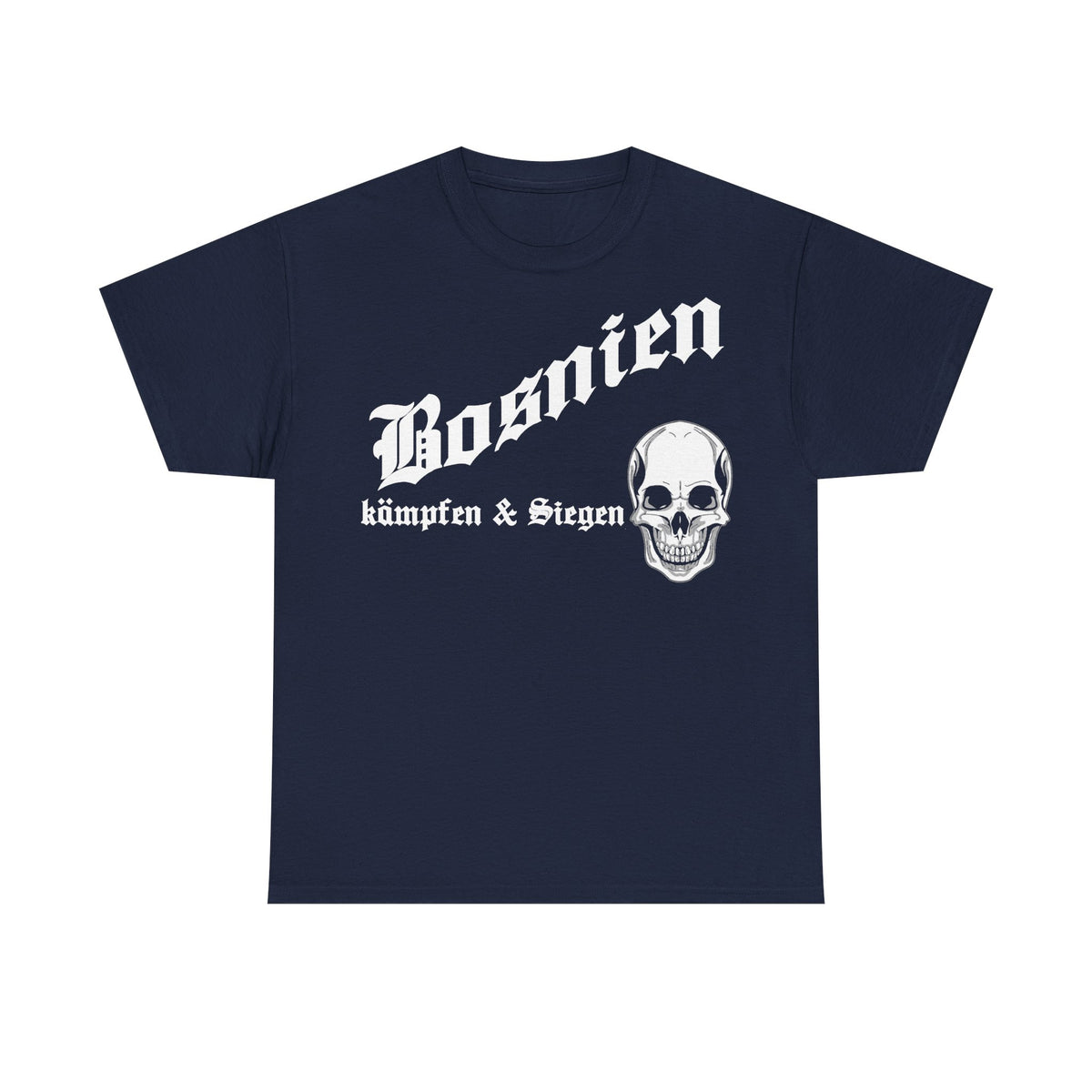 Bosnia Wappen Flagge Stolz Heimat Fußball fan Geschenkidee - Unisex T-Shirt