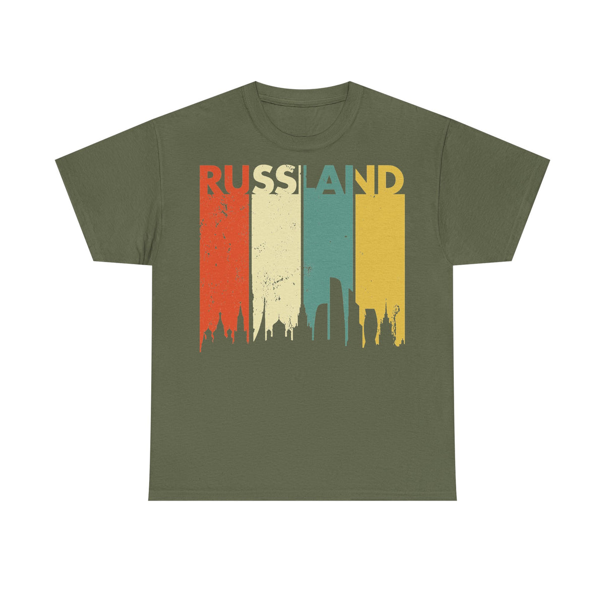 Rusia Rusia Moscú águila bandera escudo regalo deporte aficionado moda - Camiseta unisex