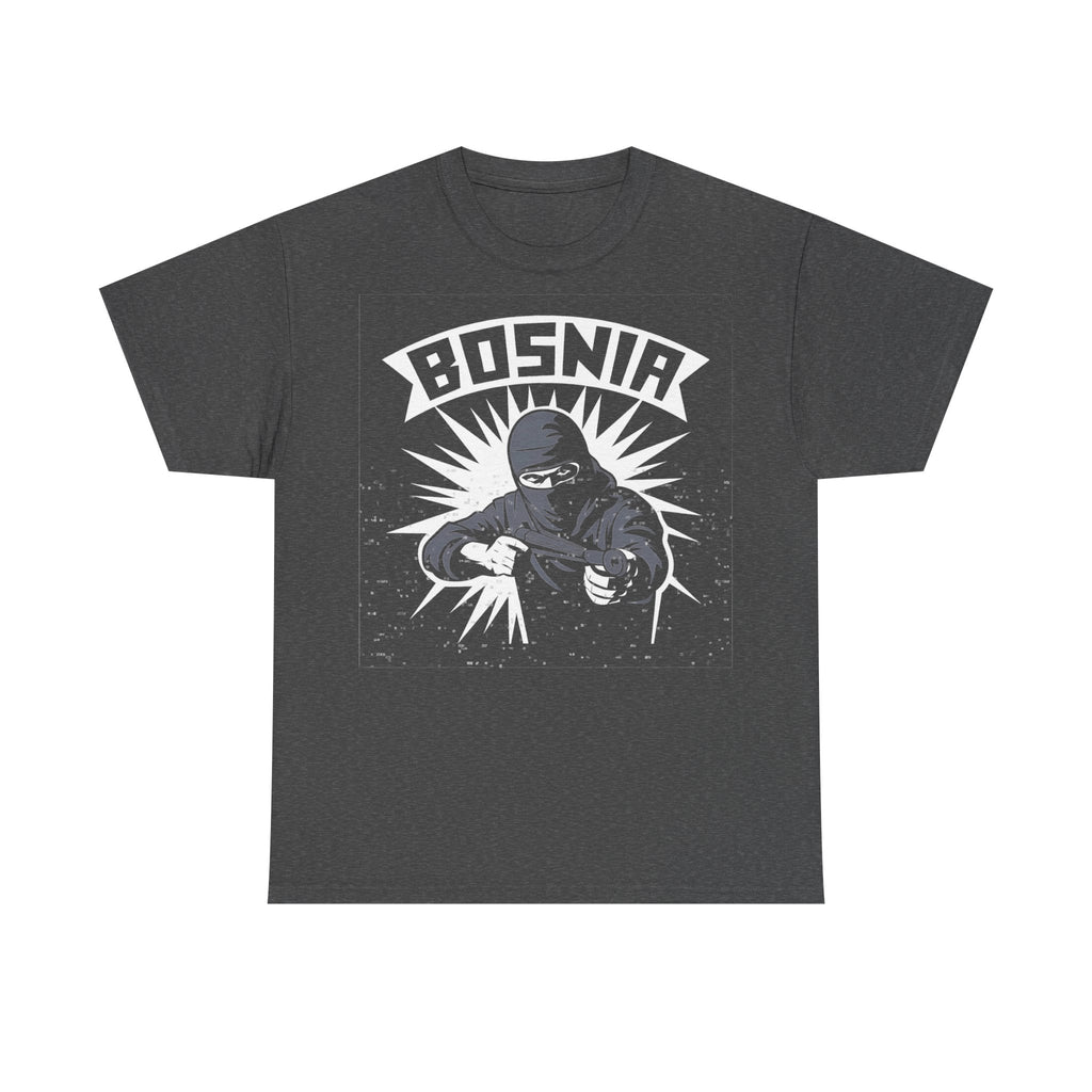 Bosnia Wappen Flagge Stolz Heimat Fußball fan Geschenkidee - Unisex T-Shirt