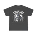 Bosnia Wappen Flagge Stolz Heimat Fußball fan Geschenkidee - Unisex T-Shirt